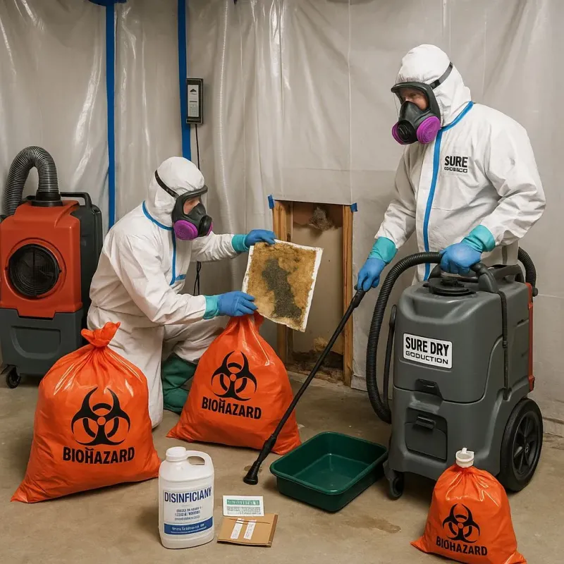 Contaminated Water Handling Protocols process in Navassa, NC
