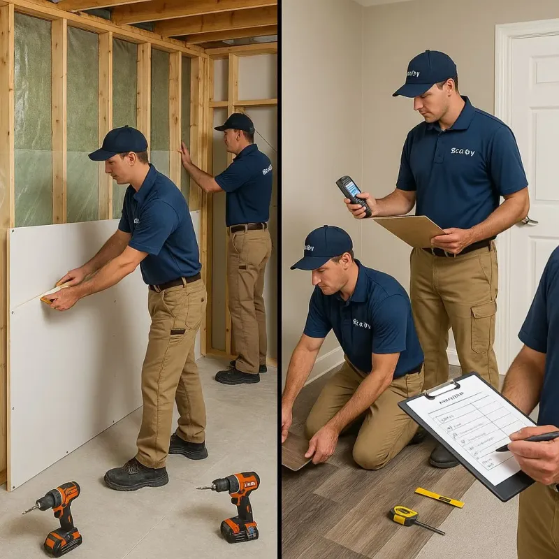 Repairs and Reconstruction process in Navassa, NC