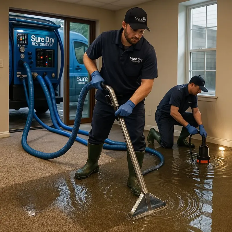 Water Extraction and Removal process in Navassa, NC